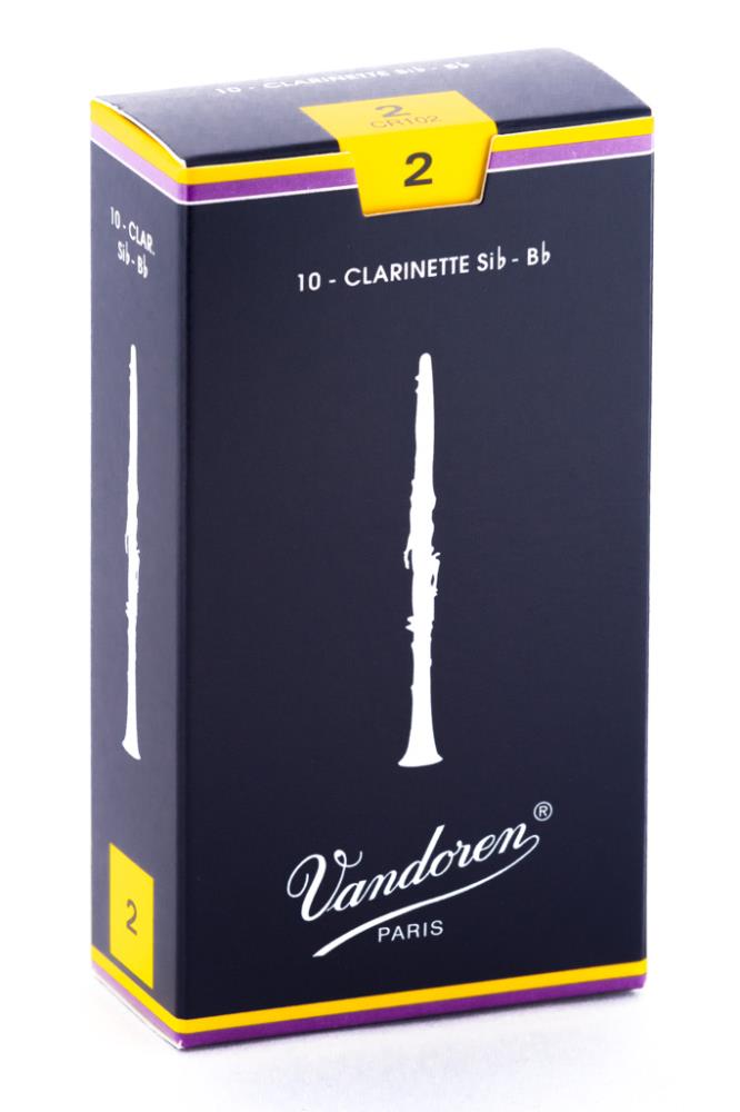Vandoren Klarnet Kamış Traditional no. 2 Bb Kutu
