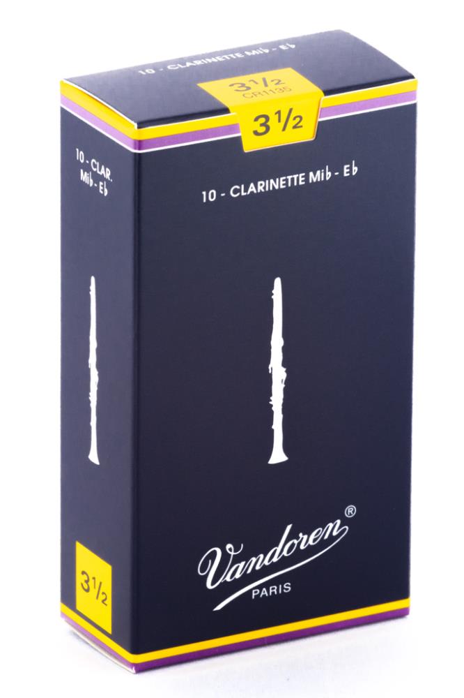 Vandoren Klarnet Kamış Traditional no. 3,5 Eb Kutu