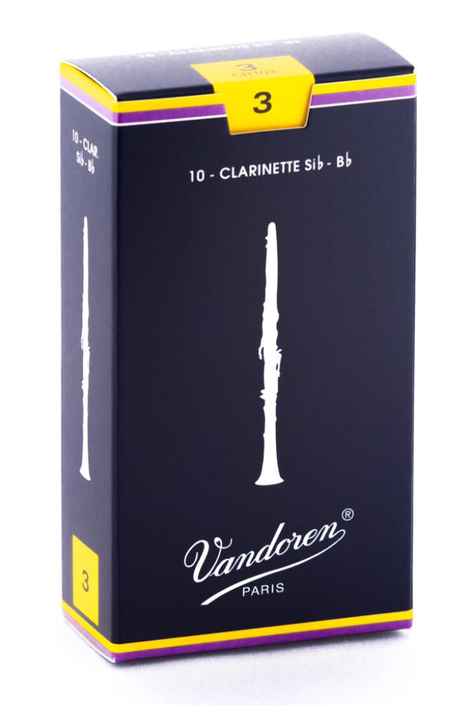 Vandoren Klarnet Kamış Traditional no.3 Bb Kutu