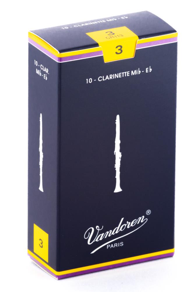 Vandoren Klarnet Kamış Traditional no. 3 Eb Kutu
