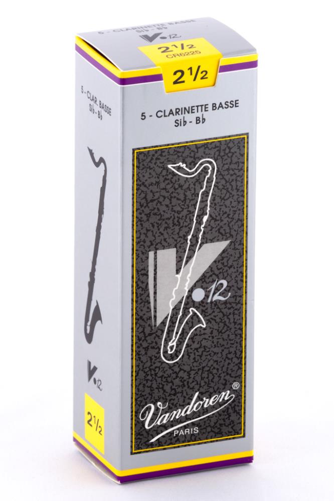 Vandoren Klarnet Kamış V12 no. 2,5 Bas - Kutu