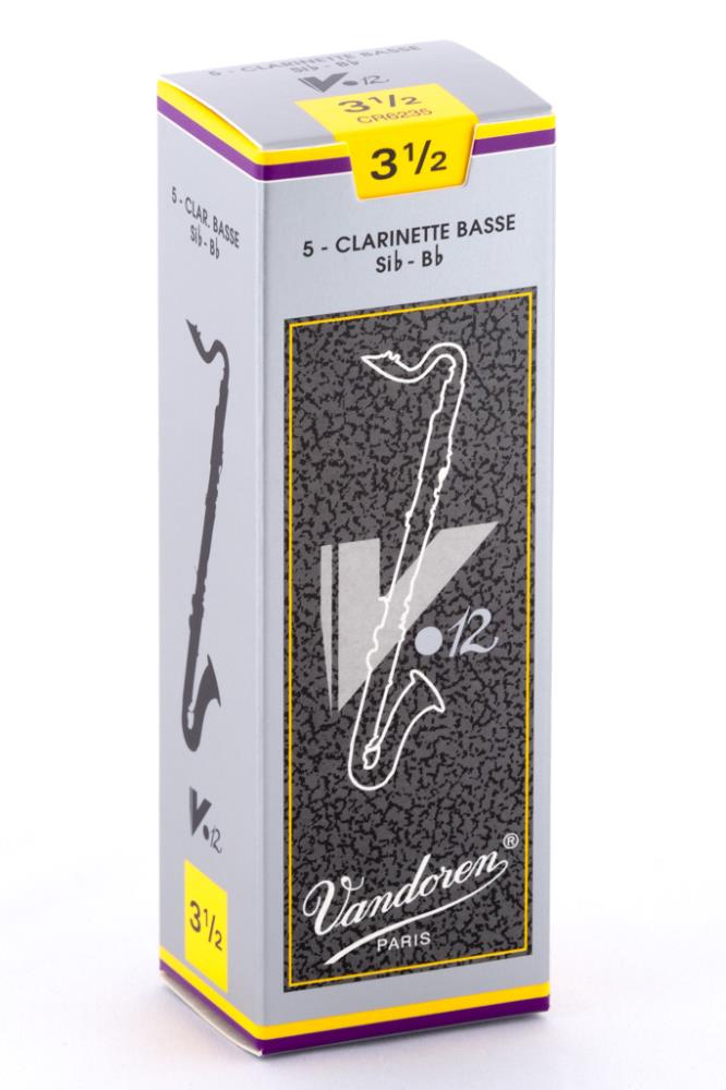 Vandoren Klarnet Kamış V12 no. 3,5 Bas - Kutu