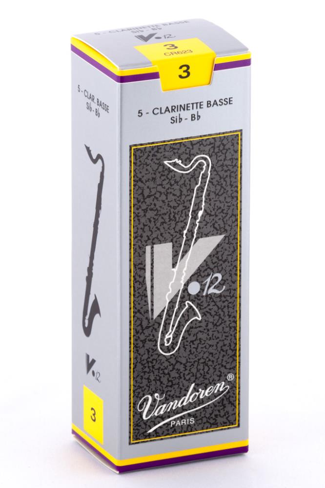 Vandoren Klarnet Kamış V12 no. 3 Bas - Kutu