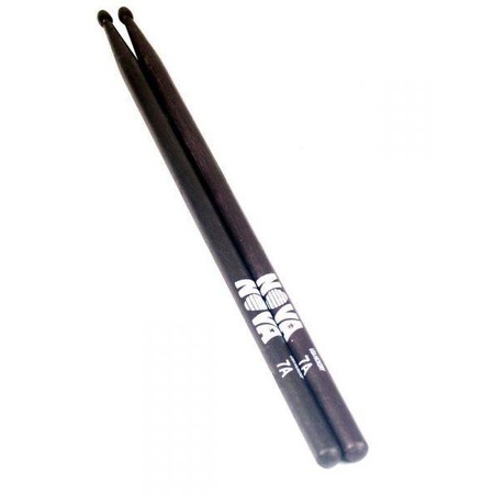 Vic Firth BAGET(ÇİFT) NOVA 7A WOOD BLACK (SİYAH), HICKORY, 15