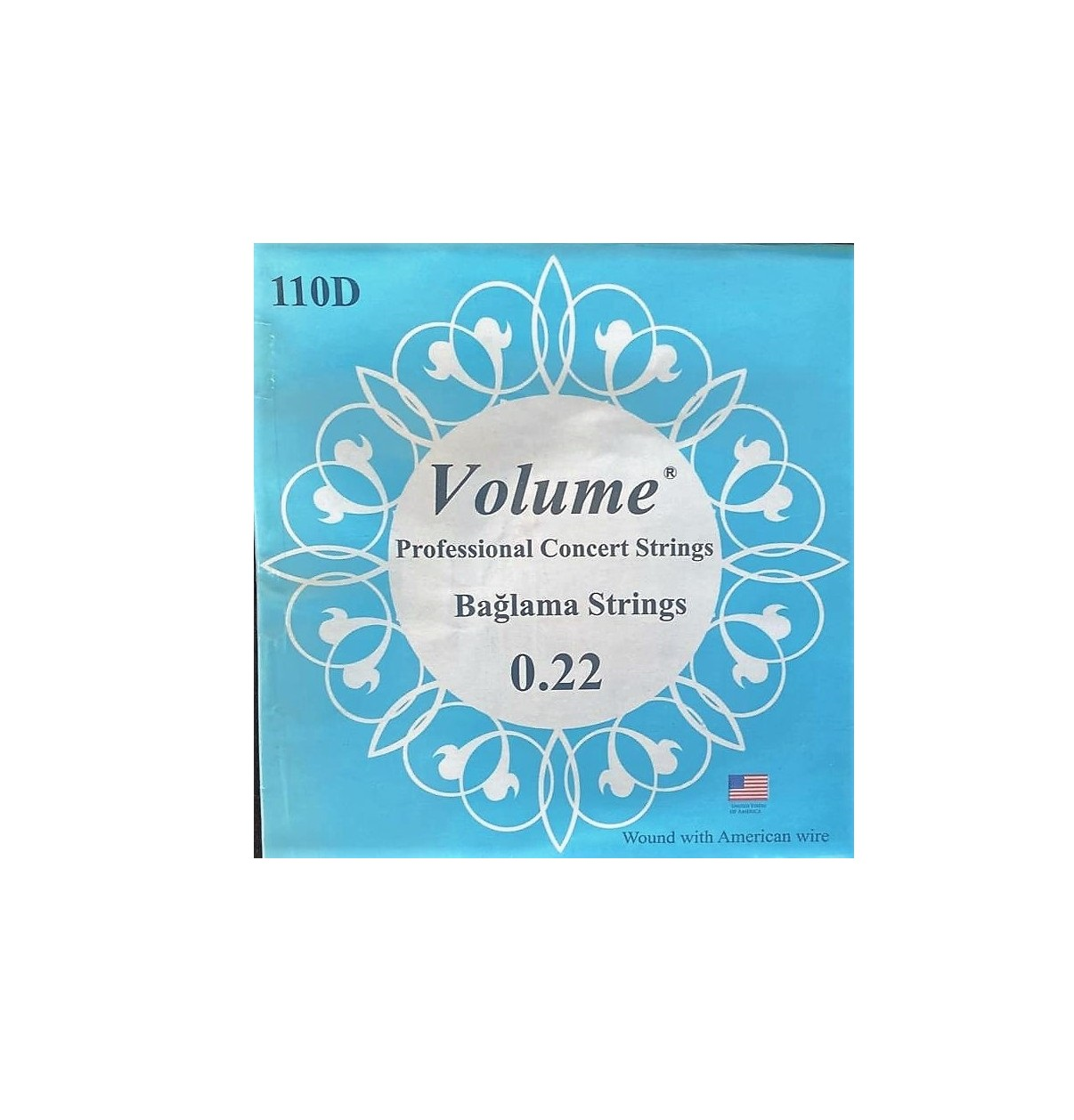 Volume Uzun Sap Boncuklu Bağlama Teli 0.22 Set
