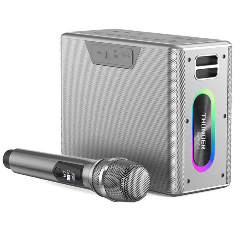 Wiwu P19 Thunder Bluetooth Speaker and Karaoke Bluetooth Dual Microphone