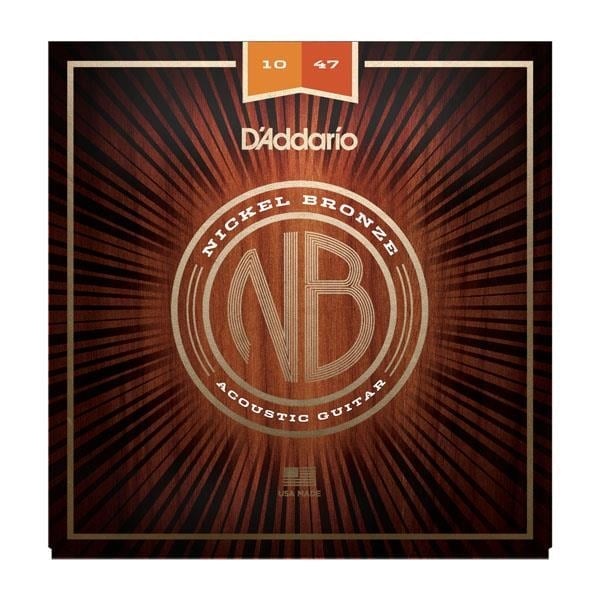 Daddario NB1047 Nikel Bronz Akustik Gitar Teli (10-47)