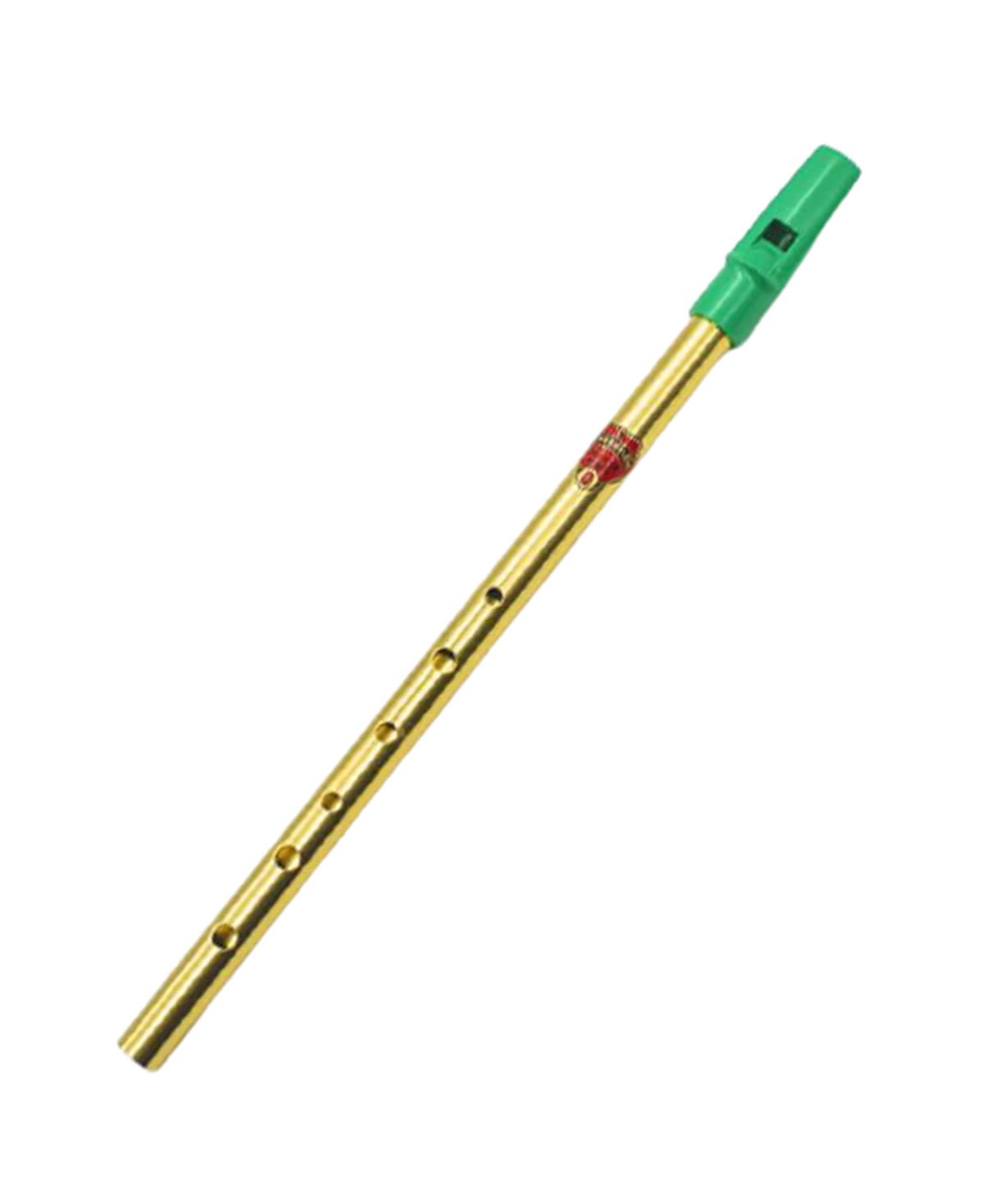 Generation D (Re) Brass Folk Whistle Pirinç Yeşil Ağızlık İrlanda Flütü